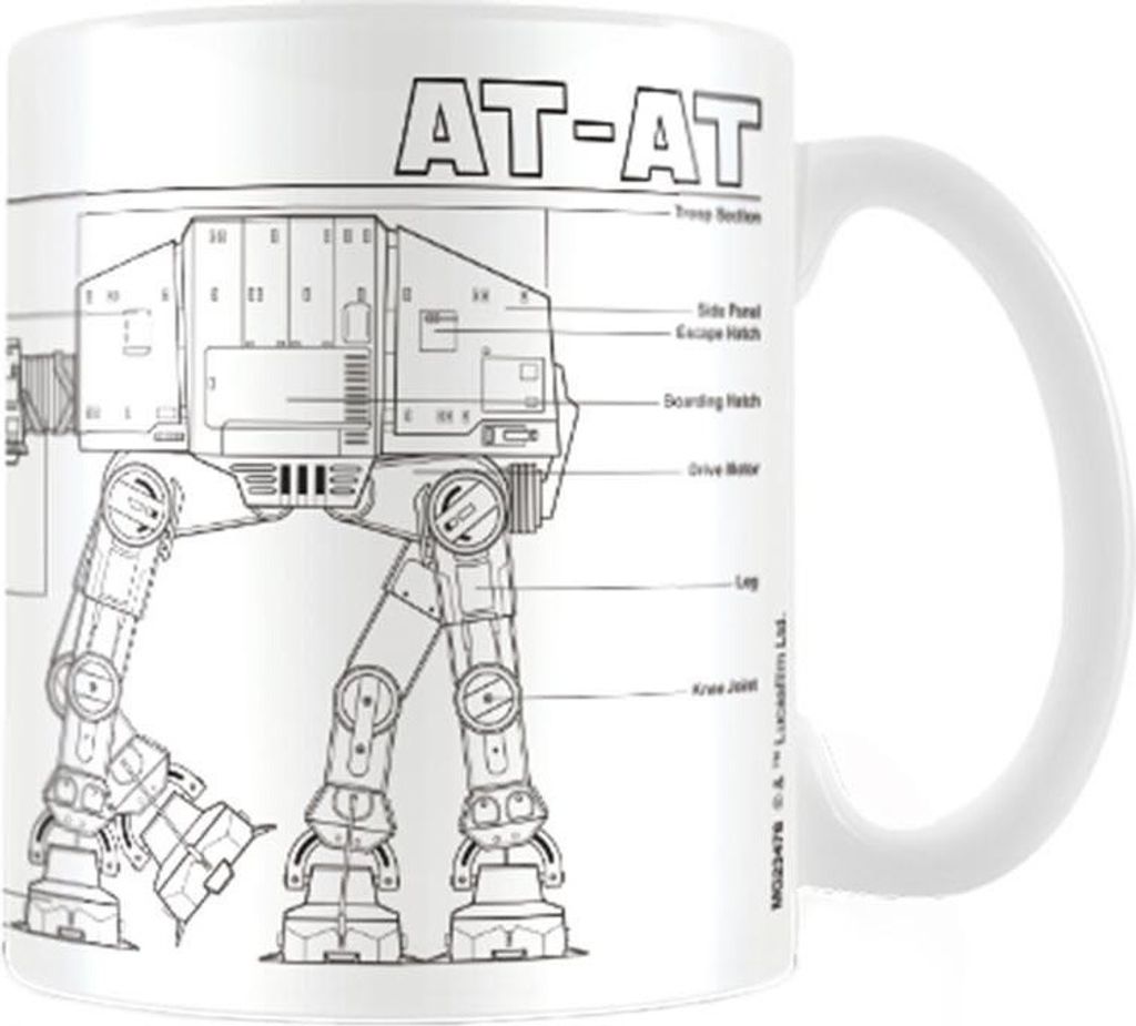 Star Wars - hrnek na kávu, "AT-AT" PM1458 (jedna velikost) Obrázek produktu 