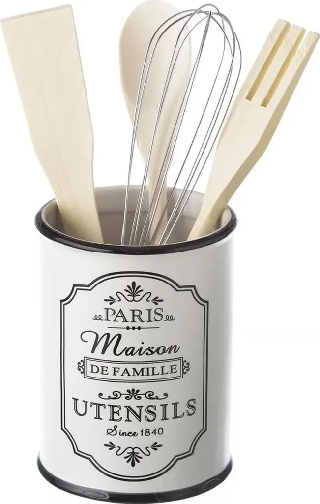 HowHomely Portautensili Bianco Gres 14cm | Must-Have Cucina 2026