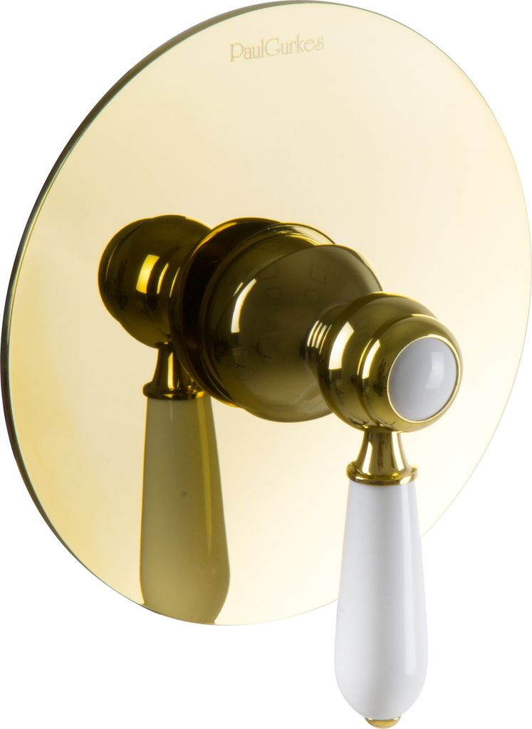 PaulGurkes Unterputz Einhandmischer Gold Retro Nostalgie 1-Verbraucher Landhaus