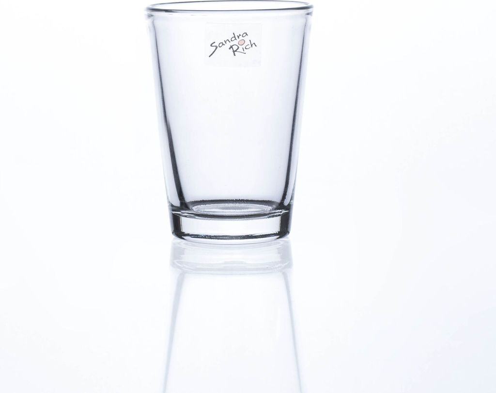 CONI conical vase - klar - 8x8x11cm - Glas