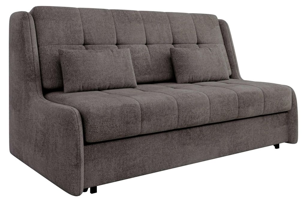 MIRJAN24 Schlafsofa Viva Elite IV, Stilvoll Polstersofa vom Hersteller, Couch mit Schlaffunktion und Bettkasten, Wohnzimmer (Farbe: Sereno 686)