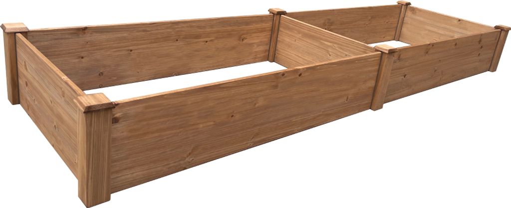 Kondela Drevený vyvýšený záhon Jelno - hnedá Obrázok produktu 