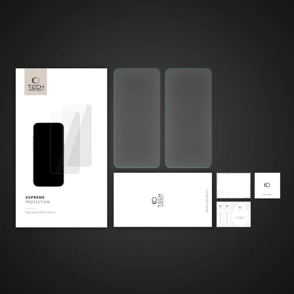 Tech-Protect Supreme 2-Pack Vetro Xiaomi Redmi Note 13/13 Pro 5G - 5