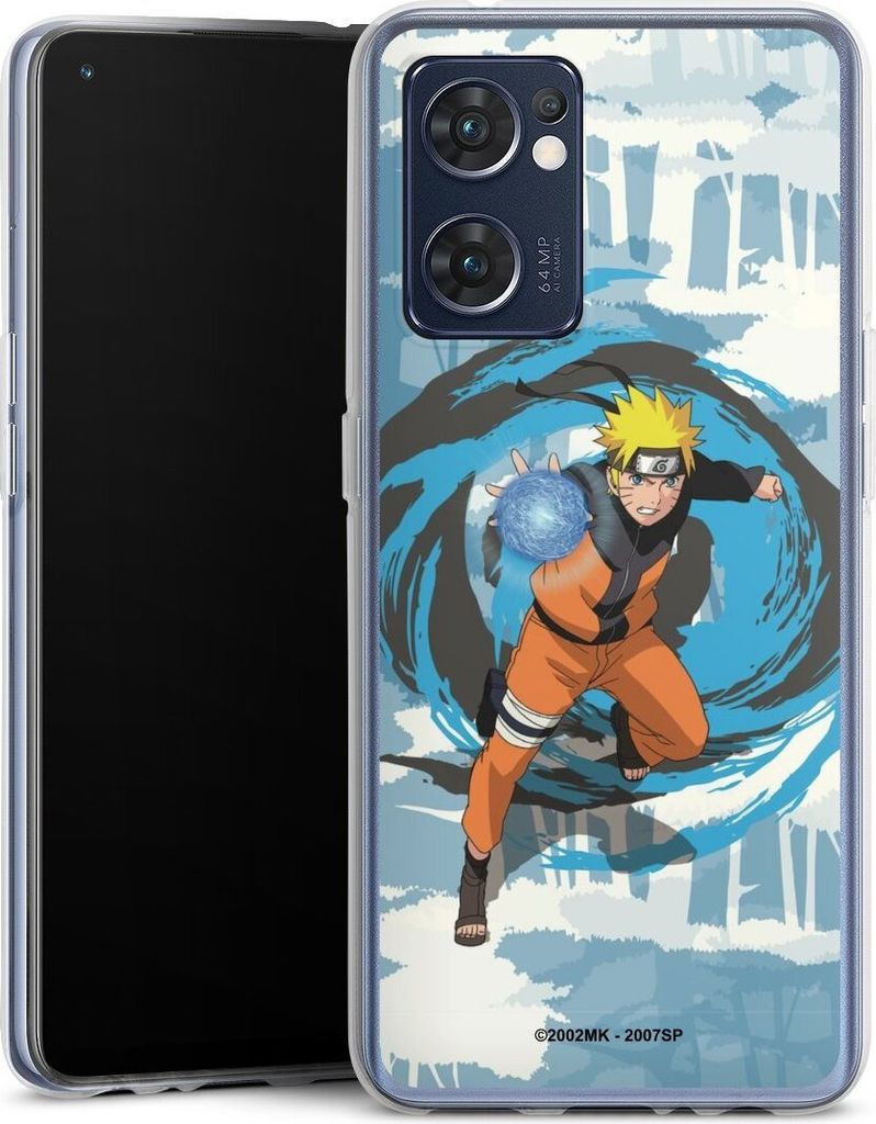 DeinDesign Handyhülle für Oppo Find X5 Lite Silikon Hülle Case Smartphone Schutzhülle Manga Naruto Shippuden Offizielles Lizenzprodukt
