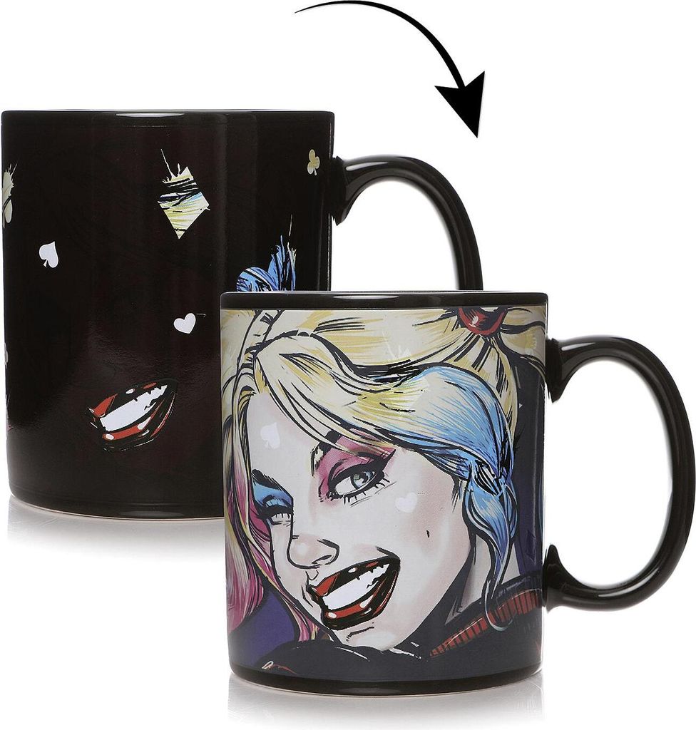 Kubek ceramiczny DC Comics - Heat Change Harley Quinn (300 Zdjęcie produktu 