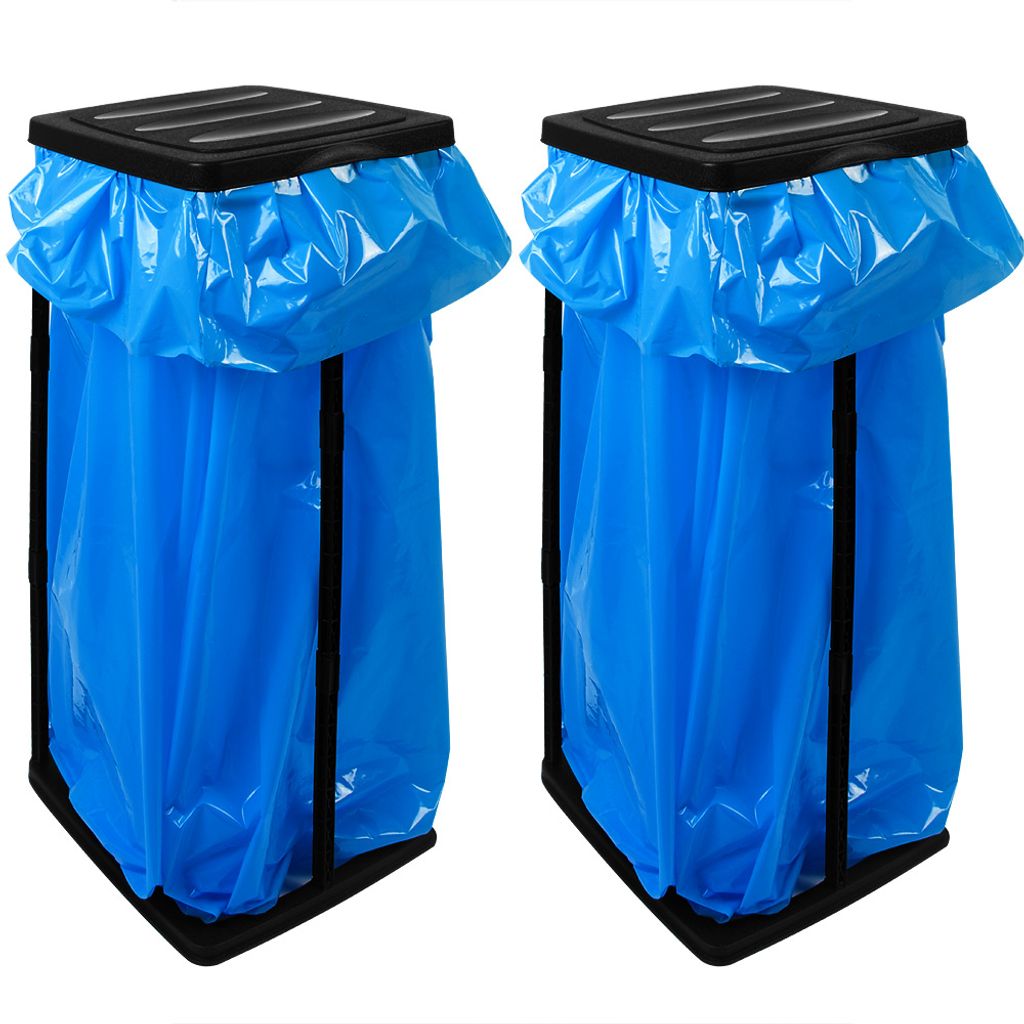 DEUBA® 2x Müllsackständer für Müllsäcke 60L