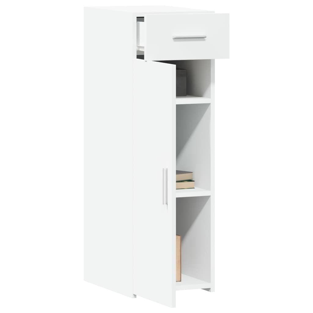 " "Sideboard - praktischem Design - Wohnzimmerschrank - Kommde für Flur - Weiß 30x42,5x93 cm Holzwerkstoff NeuMöbel 1390656