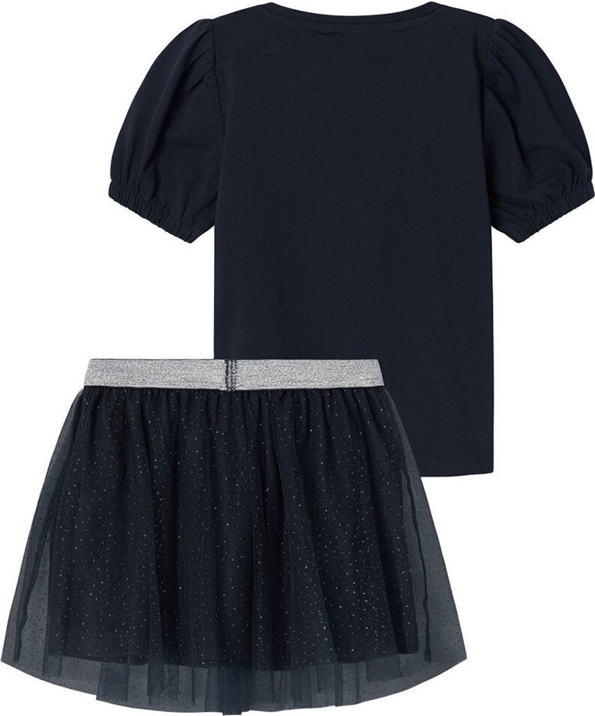 Name It Set Fetza Tulle Kurzer Rock Blau 7 Years Mädchen Blau 7 Years