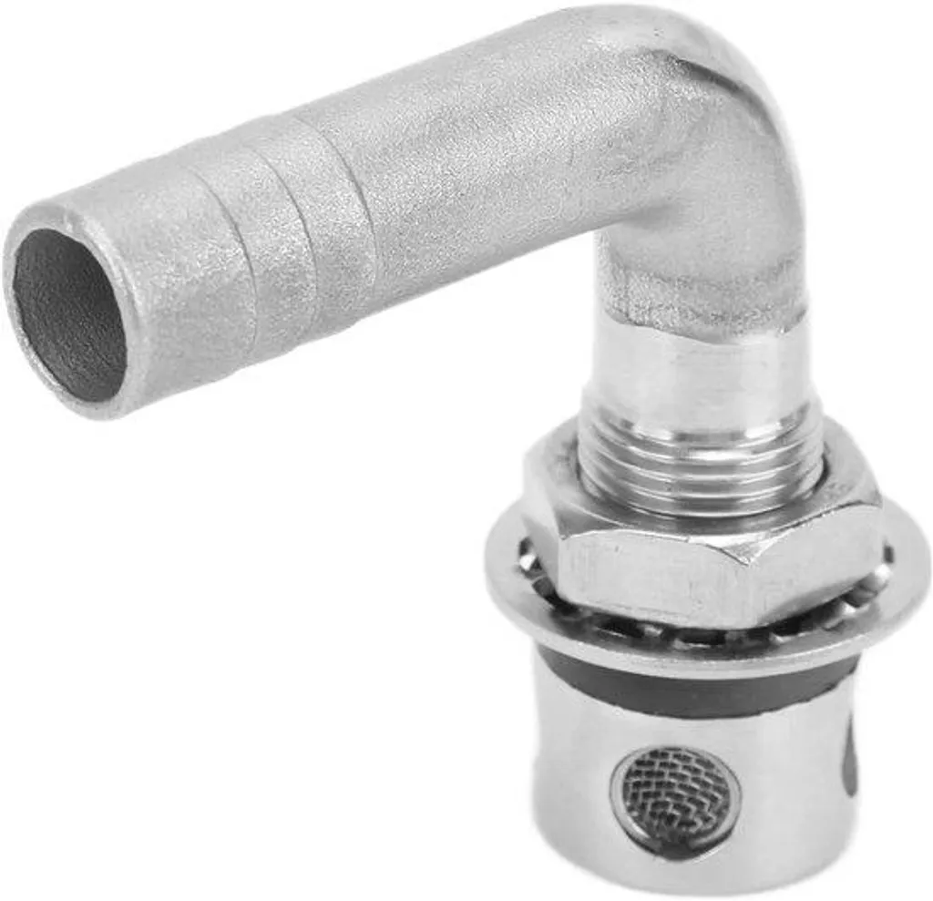 Évent de mise à l'air de réservoir en inox 90° raccord de 5/8 pouce