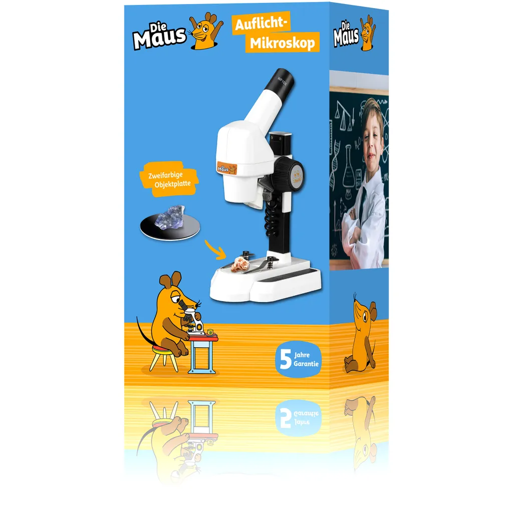 Microscope à lumière réfléchie avec éclairage LED et optique Premium