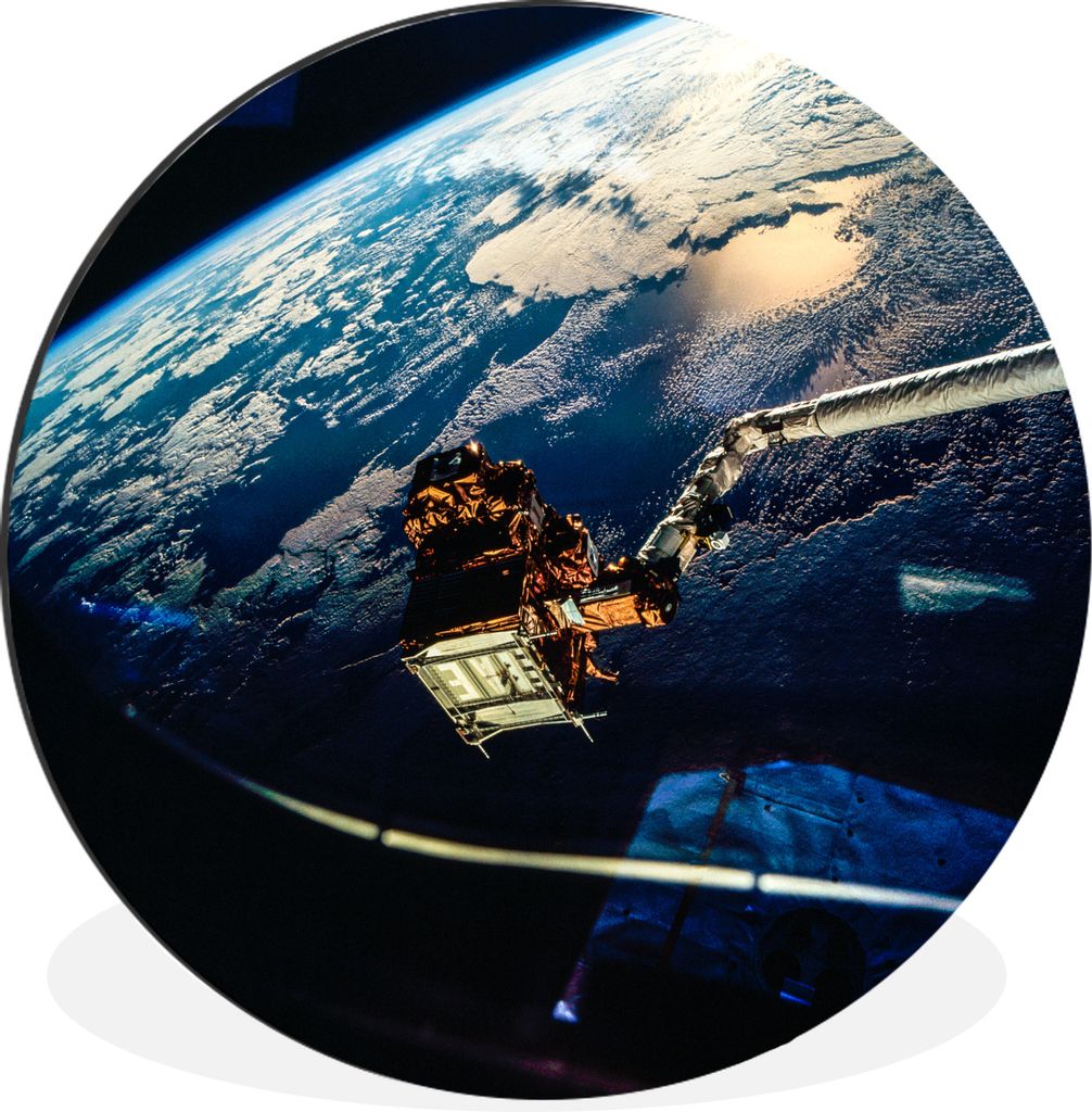 MuchoWow - Wand Kreis - Wandbild - Schlafzimmer - Aluminium Bild - Kinderzimmer - Wohnzimmer Dekoration - Wandschmuck