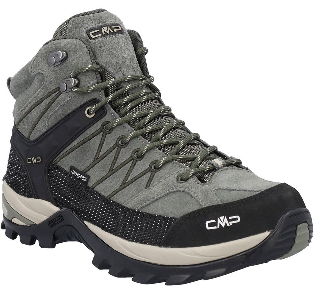 CMP Freizeitschuhe 3Q12947-23FV CMP Rigel Mid grau/grün Größe