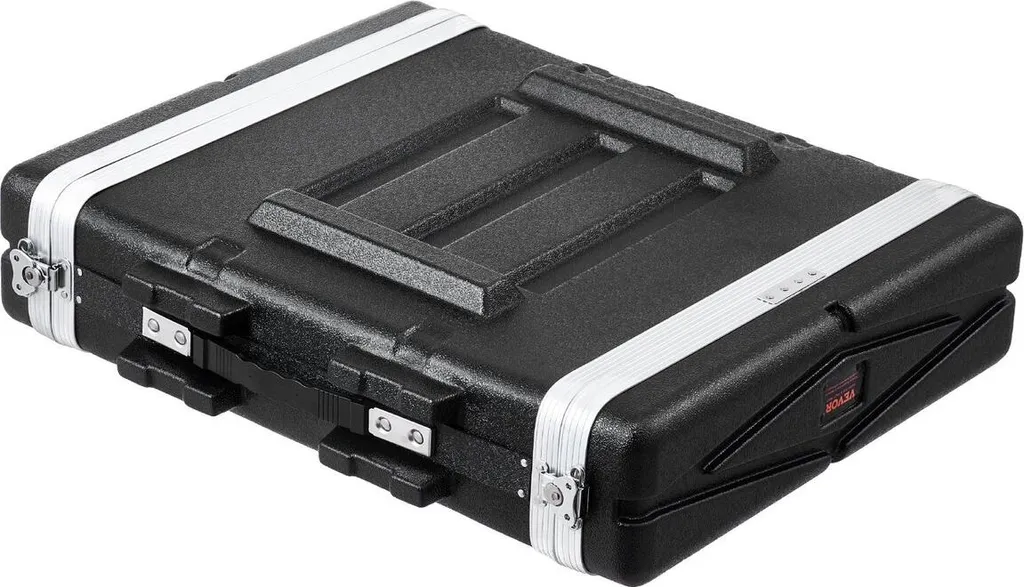 Chassis Rack 2U 19 Pollici Profondo: Maniglia ABS e Acciaio