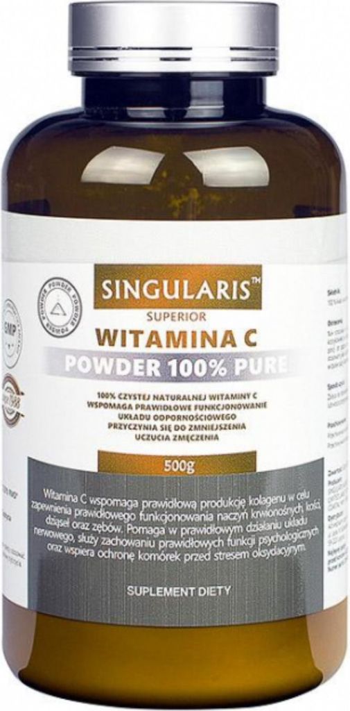 SINGULARIS Vitamin C Pulver 100% reines Pulver IMMUNITÄT 500 g