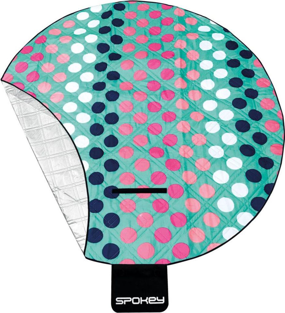 Spokey PICNIC DOTS, 140 x 140 cm, Mehrfarbig, Muster, Produktbild 