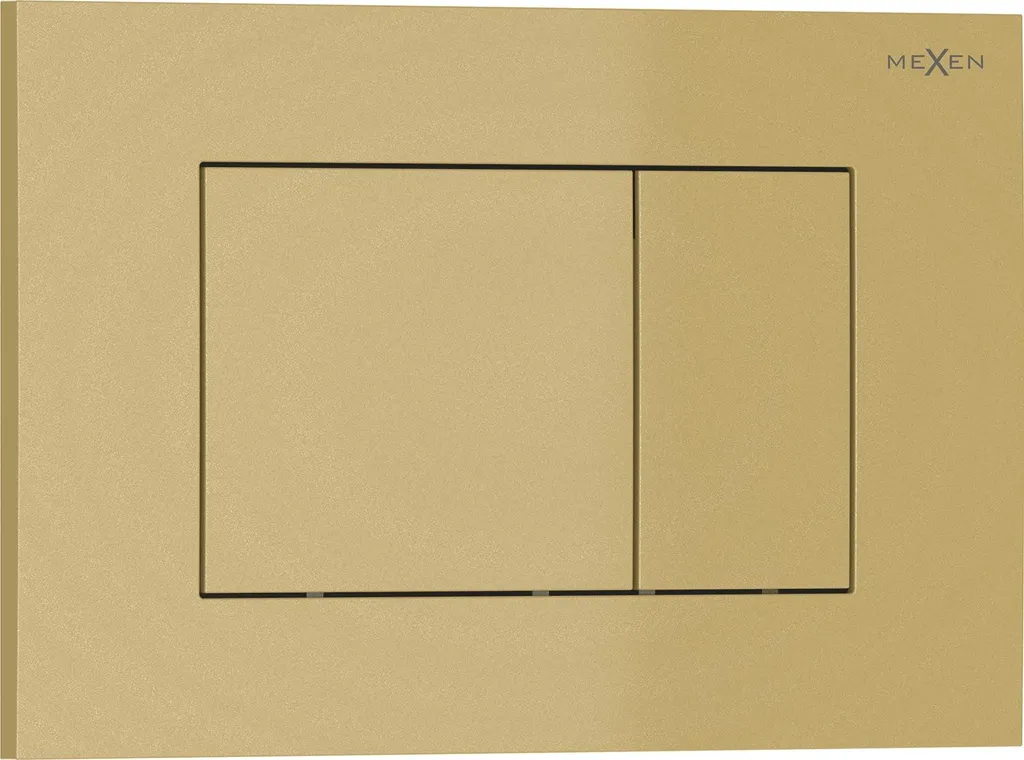 Mexen Tex 02 pulsante di risciacquo, dorato - 6102-06