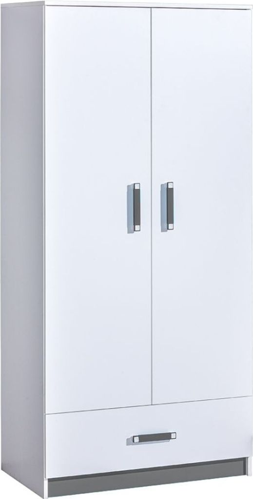 Kinderkleiderschrank Weiß