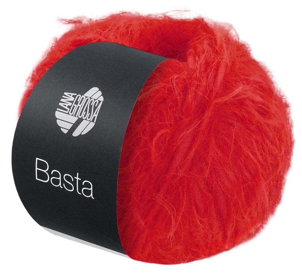 Lana Grossa - Basta 0027 leuchtendrot Produktbild 