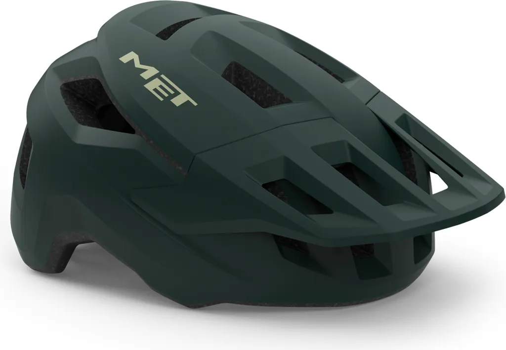 Casque VTT Met Shelter Mips Vert L pour Sentiers et Chemins de Forêt