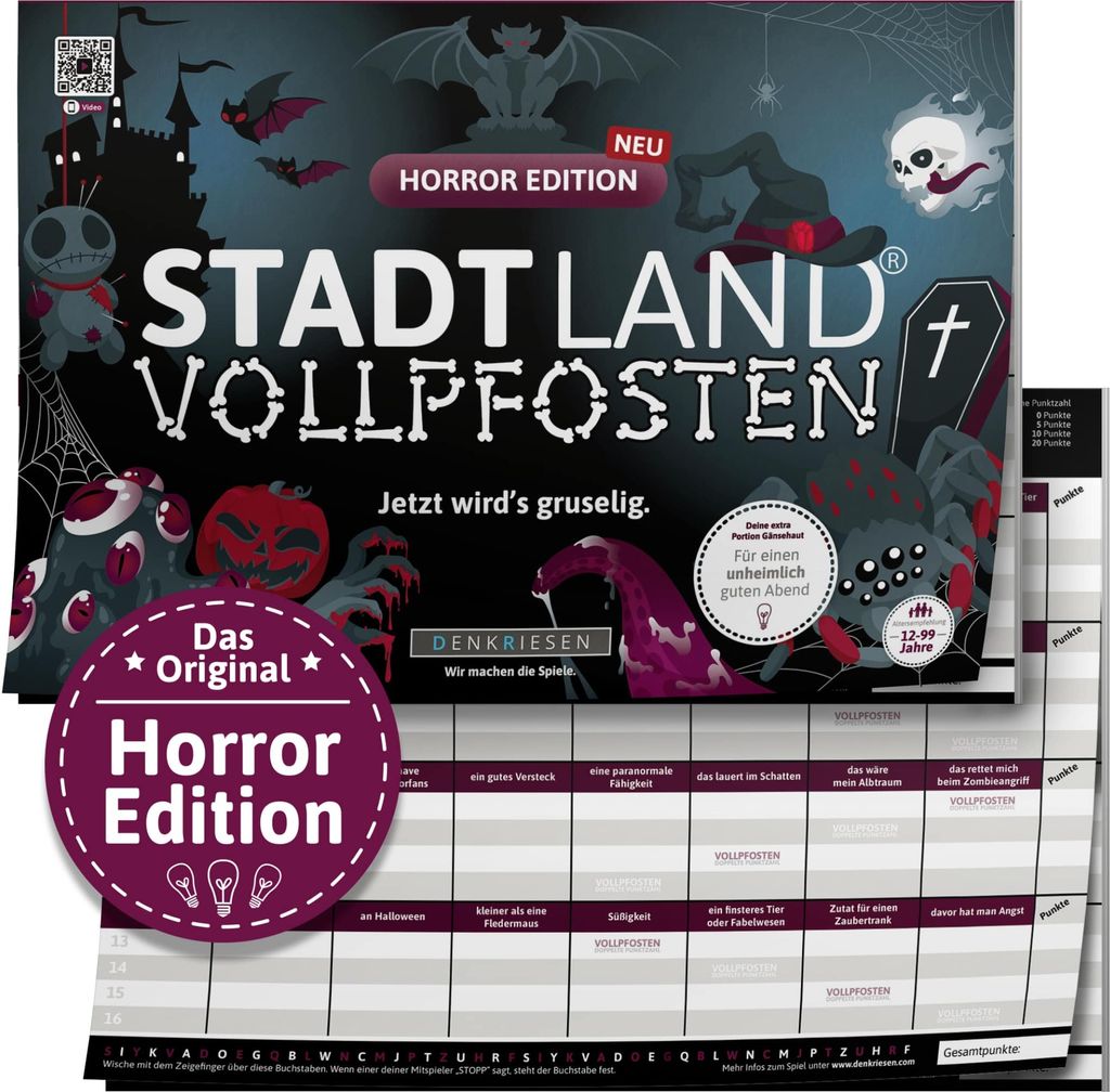 DENKRIESEN - STADT LAND VOLLPFOSTEN® - HORROR EDITION - Produktbild 