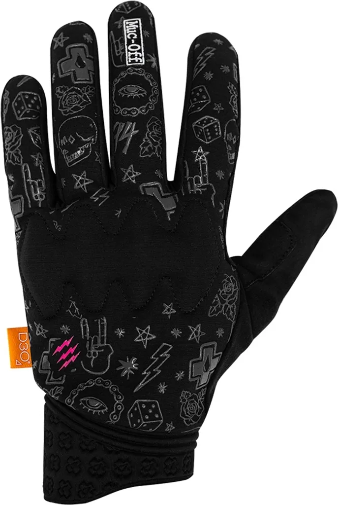 Muc-Off D3O Rider Gloves Punk XL - Gants de Vélo Haute Protection VTT