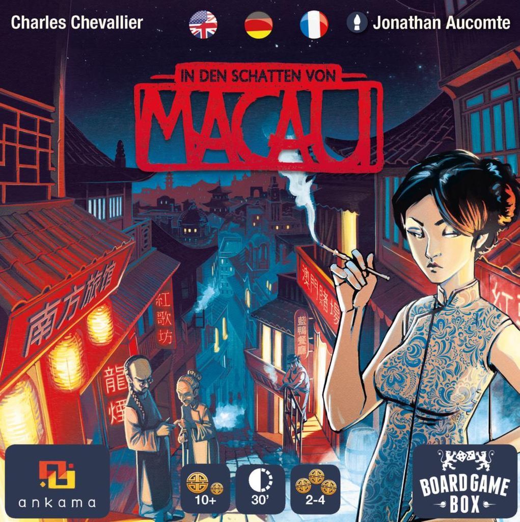 Board Game Box - In den Schatten von Macau Produktbild 