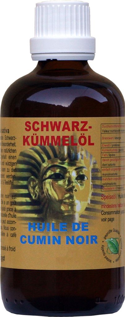 Reines Schwarzkümmelöl Nigella sativa aus Ägypten 250ml