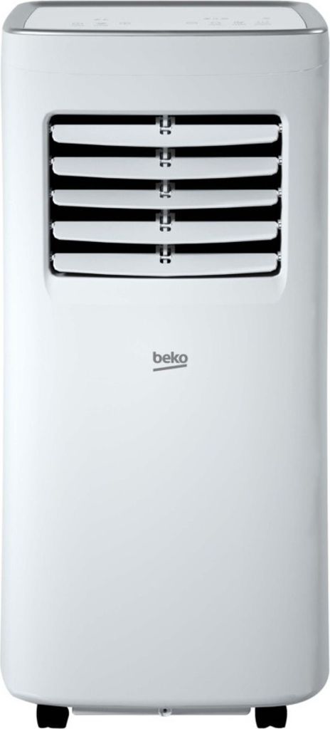 Beko BS207C Mobiles Monoblock-Klimagerät, 1,9 kW KÃ1/4hlleistung, FCKW-frei, Luftentfeuchter, Luftreiniger, Timer, Fernbedienung