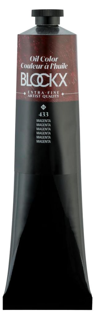 Blockx Ölfarbe, Magenta - Tube 200ml - Magenta| 216433BXC