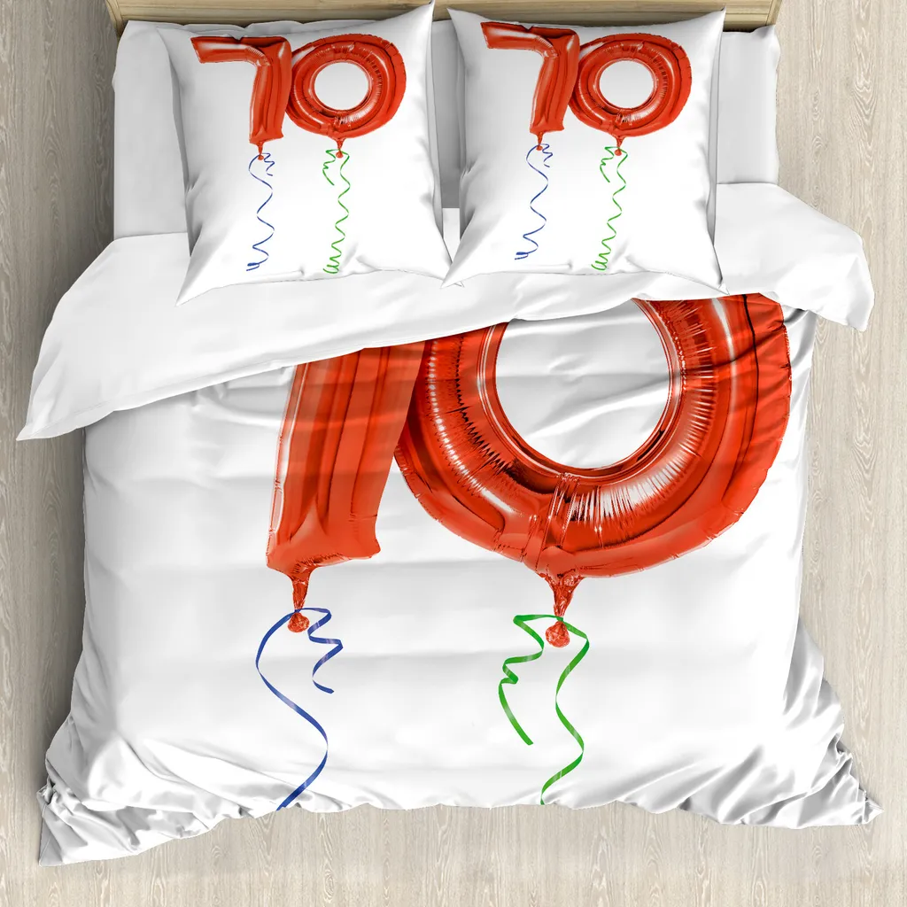 Copripiumino Design 70 Anni ABAKUHAUS 200x200 Microfibra Premium