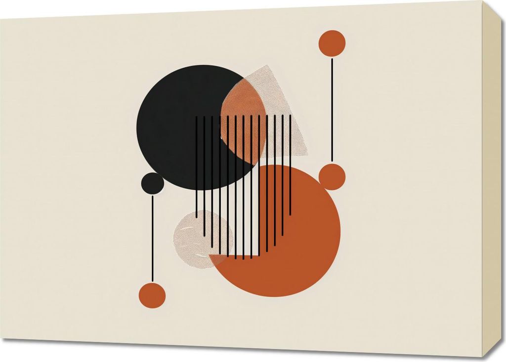 Bild 70x50cm Dynamik und Form