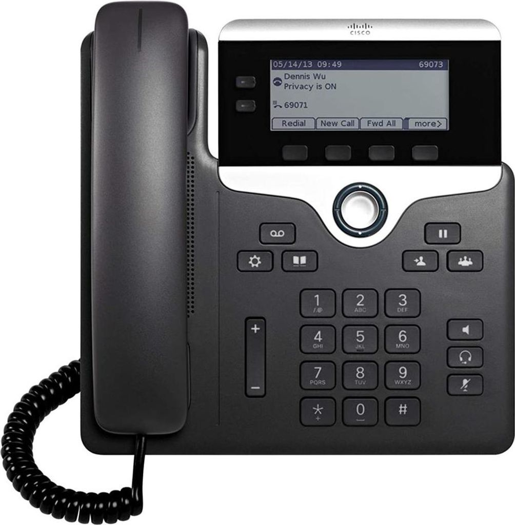 Cisco IP Phone 7821 - VoIP-Telefon - SIP, SRTP Produktbild 