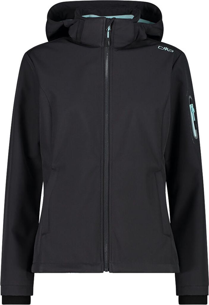 Woman Jacket Zip Hood antracite-opale (01UT) 34