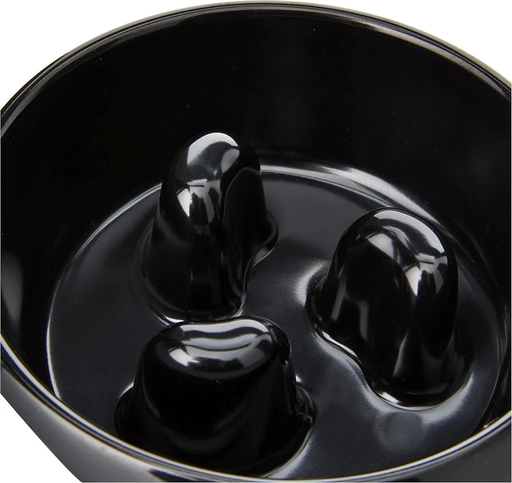 Bol Slow Feeder Chien Medium 14,5cm - Mélamine Anti-glouton de Qualité