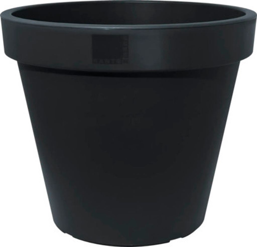 Pflanzkübel E&K Kunststoff Ø 80 cm H 68 cm anthrazit Produktbild 