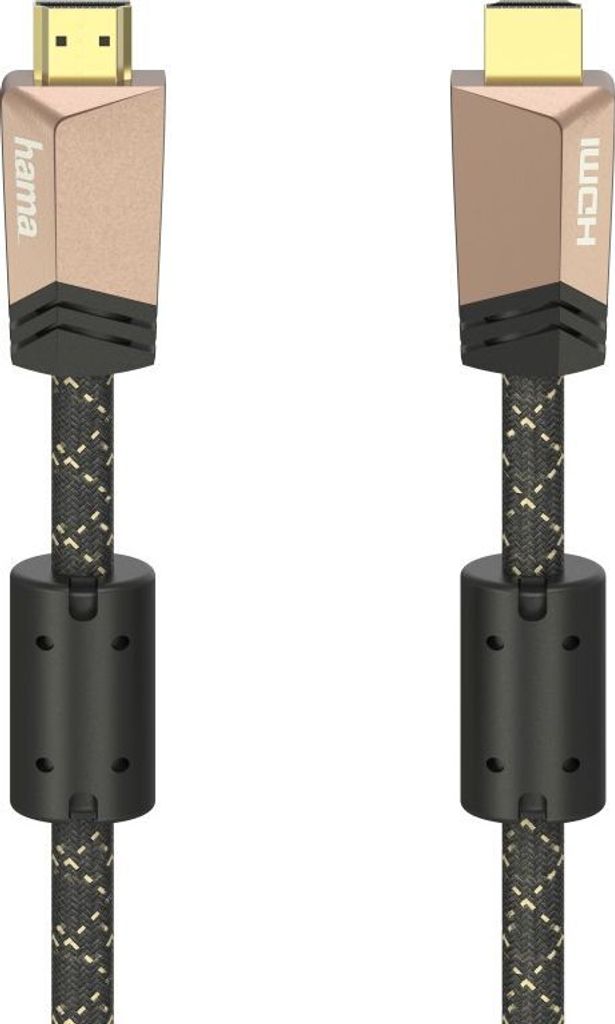 Hama HDMI - HDMI-Kabel 0,75m Kupfer (002050240000)