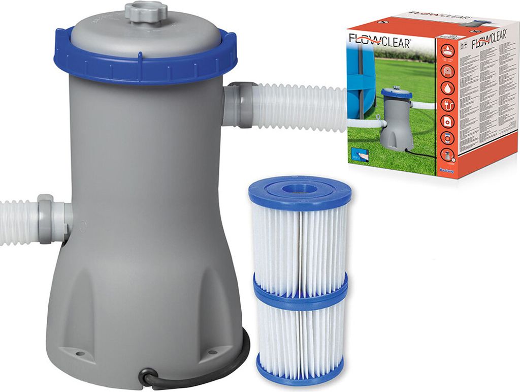 Bestway Flowclear Pool-Filterpumpe 3028 L/h Produktbild 47