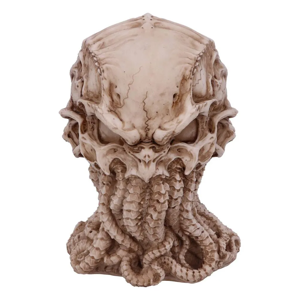 Crâne Cthulhu Figurine 20 cm - Idéal pour compléter votre collection Necronomicon