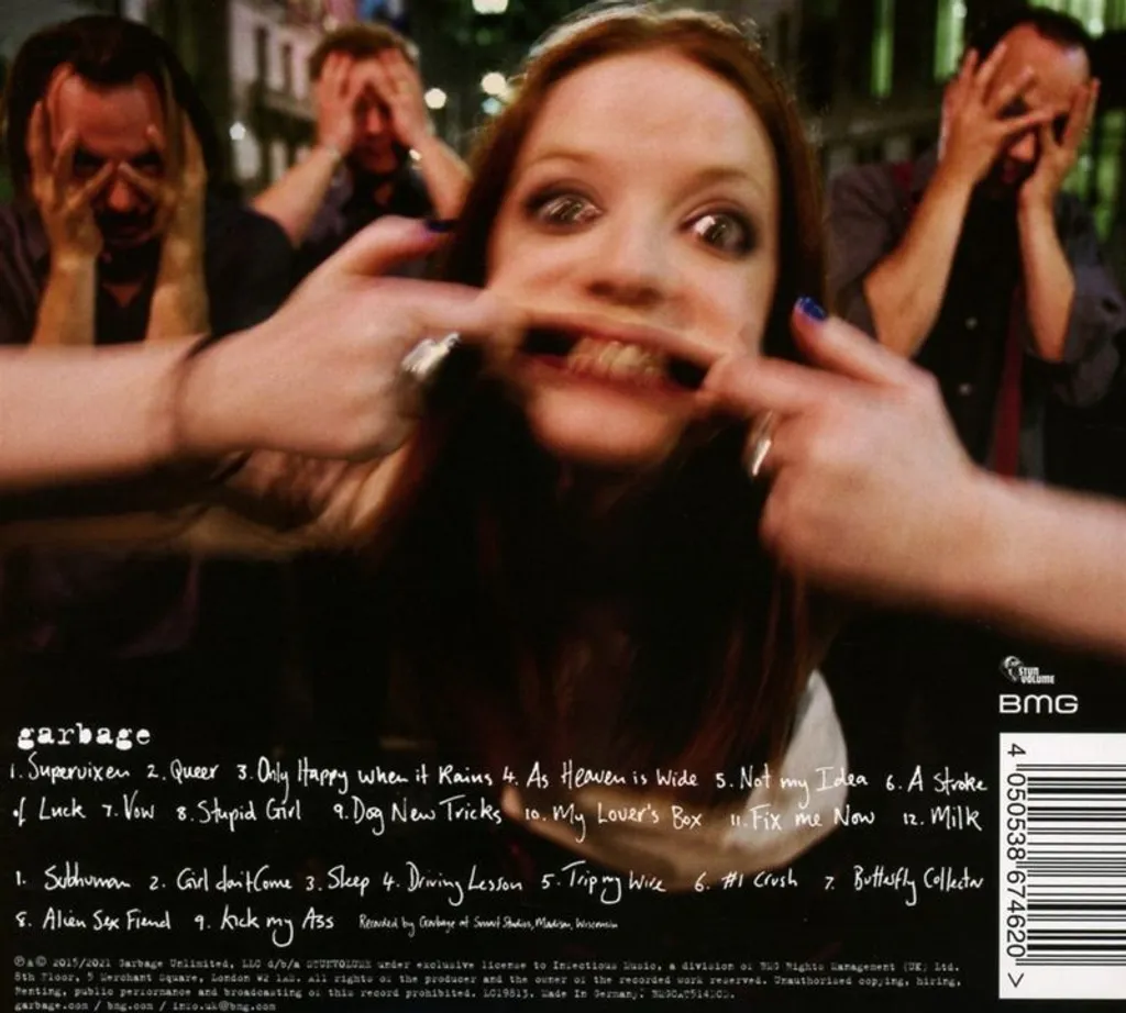 Album Garbage Édition Remastérisée CD Audio - Version Vinyle Deluxe 1995