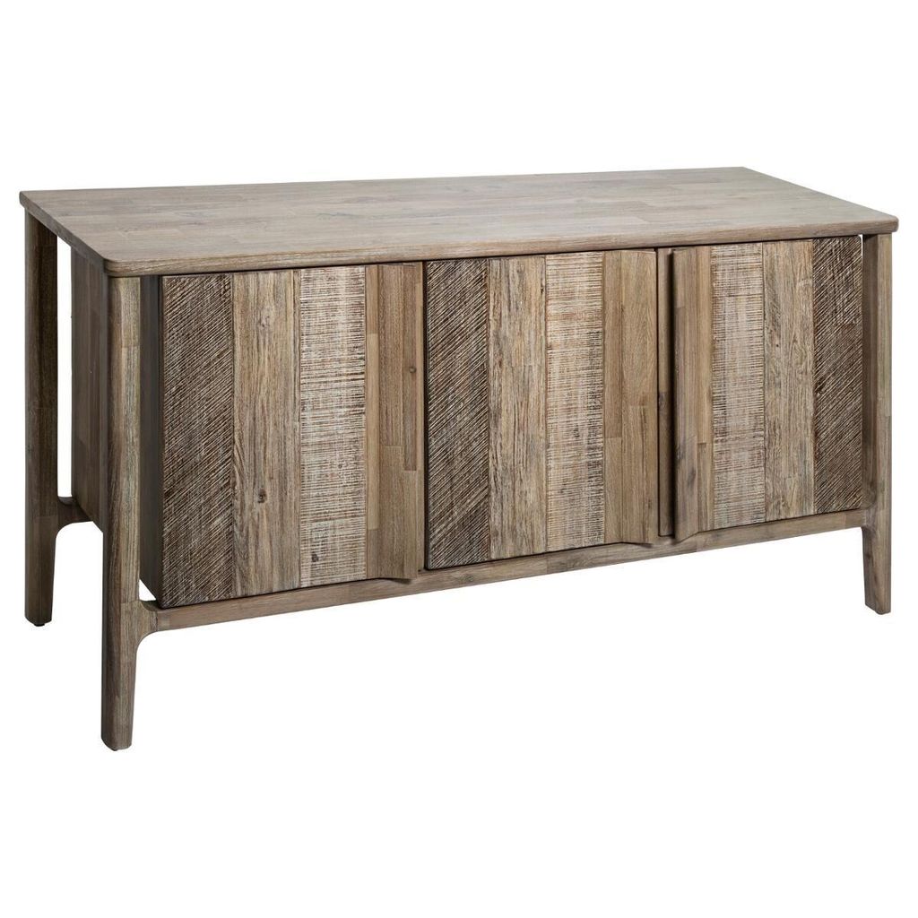 3-türiges sideboard "banila" akazie 160x80cm - Atmosphera créateur d'intérieur