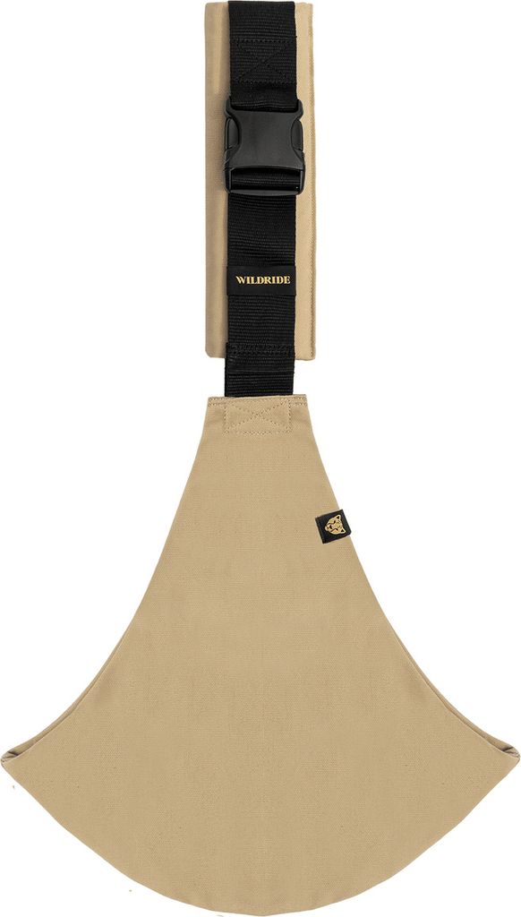 WILDRIDE Kindertrage Beige Rucksack Tragehilfe Tragetasche Produktbild 6