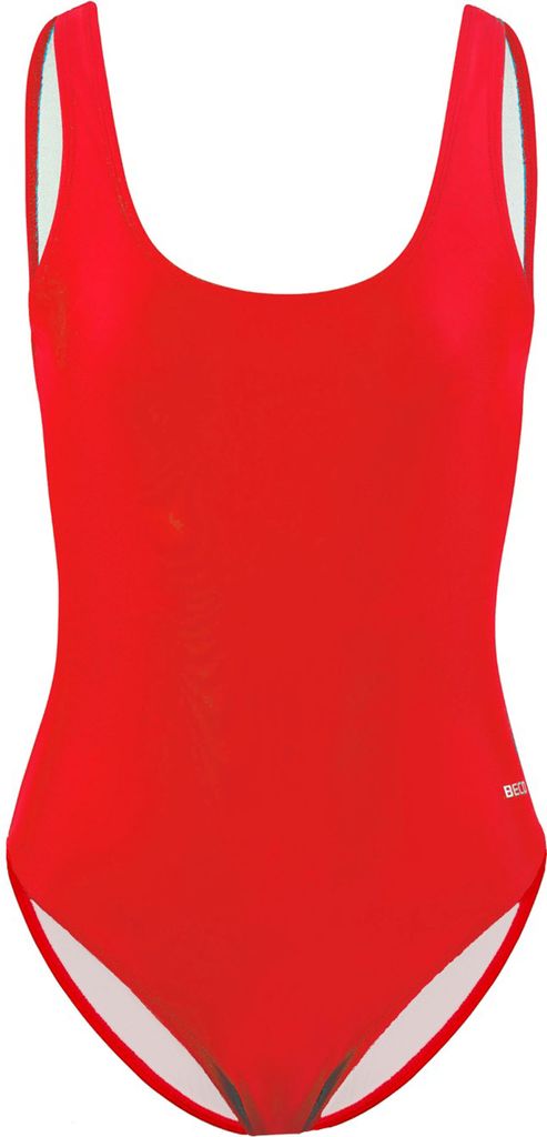 BECO the world of aquasports Badeanzug BECO-Basic in sportlicher Optik rot 36 B