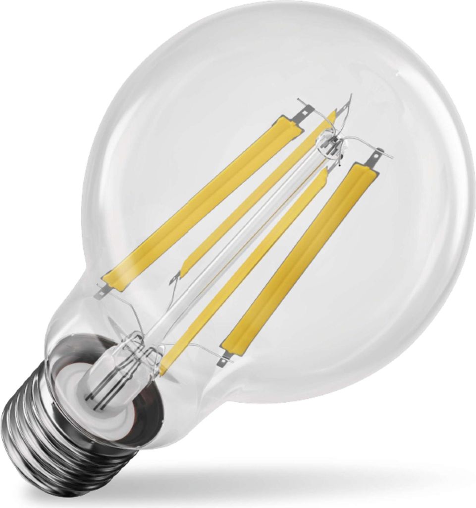 EMOS Dimmbare Edison LED Lampe Filament A60, 11W, ersetzt 100W Glühbirne, Vintage-Stil mit E27 Sockel, Helligkeit 1521 lm, 2700 K Warmweiß , ZF5D62D