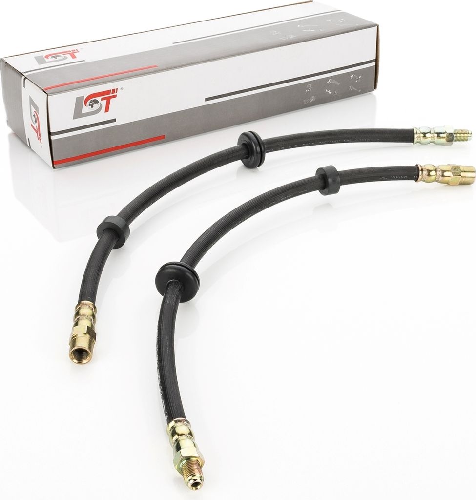 2x BREMSSCHLAUCH BREMSLEITUNG PASSEND FÜR BMW 5er E28 VORDERACHSE - 445 mm