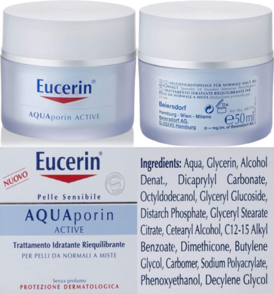 Eucerin Aquaporin Active Creme norm.bis Mischhaut 50 ml