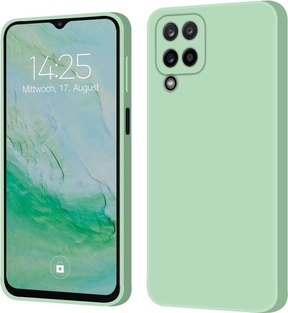 Hülle für Samsung Galaxy A12 Case Cover Bumper Silikon Produktbild 