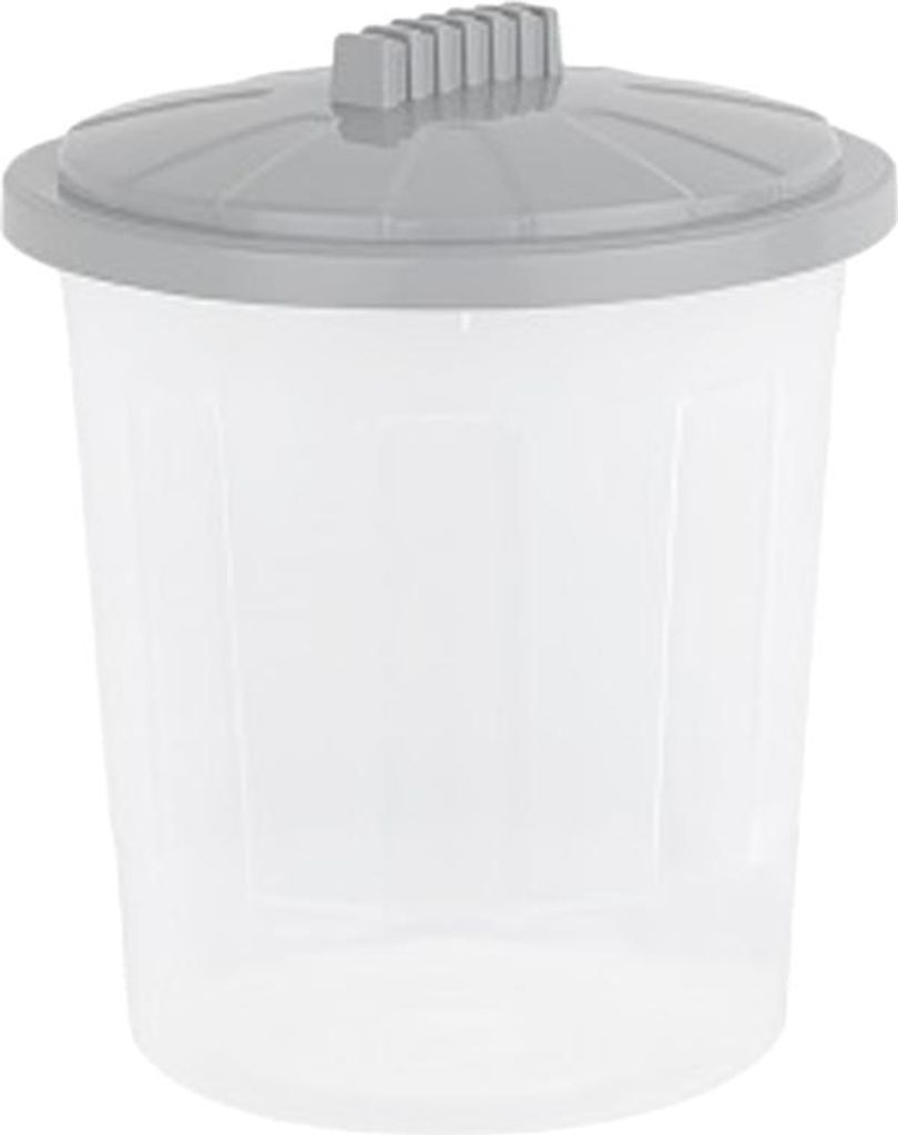 WHAM Fun Bin Klar & Cool Grau 21L WI2240 (One Size) (One Colour)