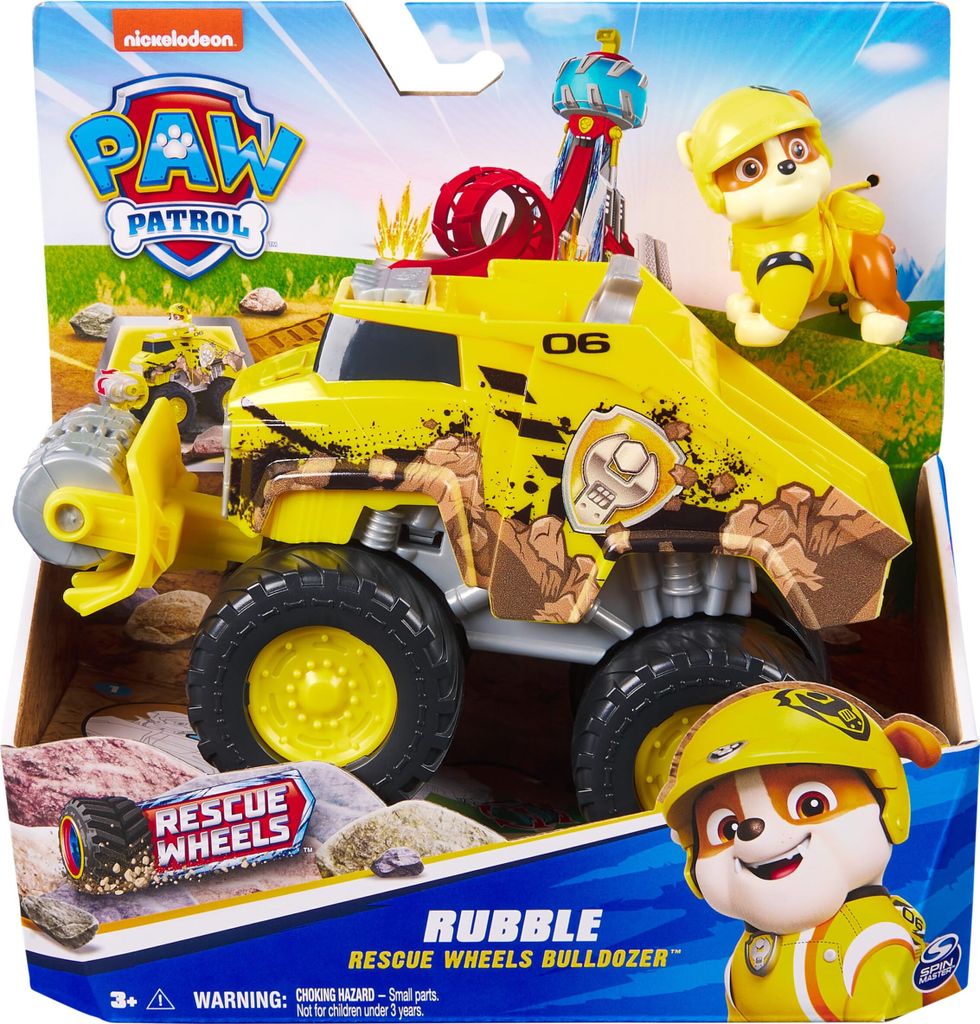 PAW Patrol 6069304, Buldożer, 3 lat(a), Plastik, Czarny, Zdjęcie produktu 
