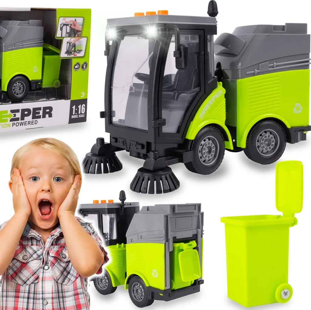 Regalo Top: Spazzatrice Stradale MalPlay Luci e Suoni - Un Must!