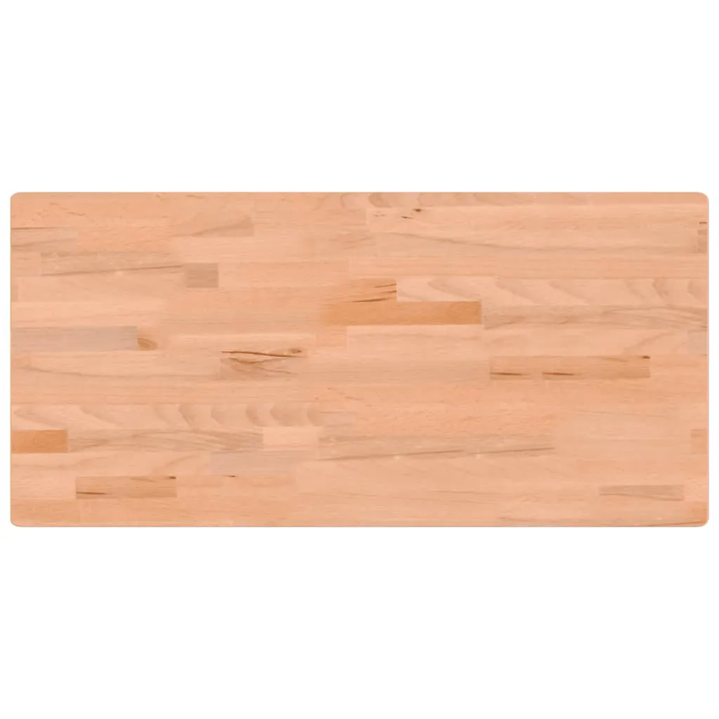Plan de travail rectangulaire 115x55 cm en pin massif pour table DIY